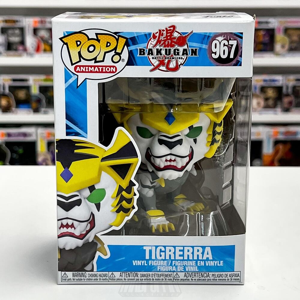 Funko Pop Animation Bakugan Tigrerra 967 Vinyl Figure 2021 Battle Brawlers